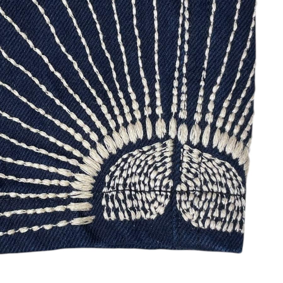 KAPITAL（キャピタル） KAPITAL 25SS 風呂敷刺繍デニムハーフパンツ