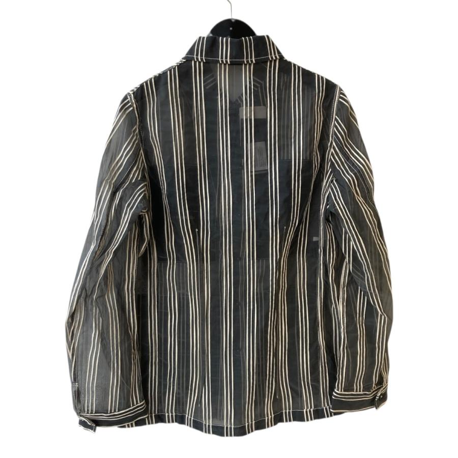 アンドゥムルメステール ANN DEMEULEMEESTER シアー ニット セ Ann DEMEULEMEESTER（アン ドゥムルメステール） ストライプ シアー
