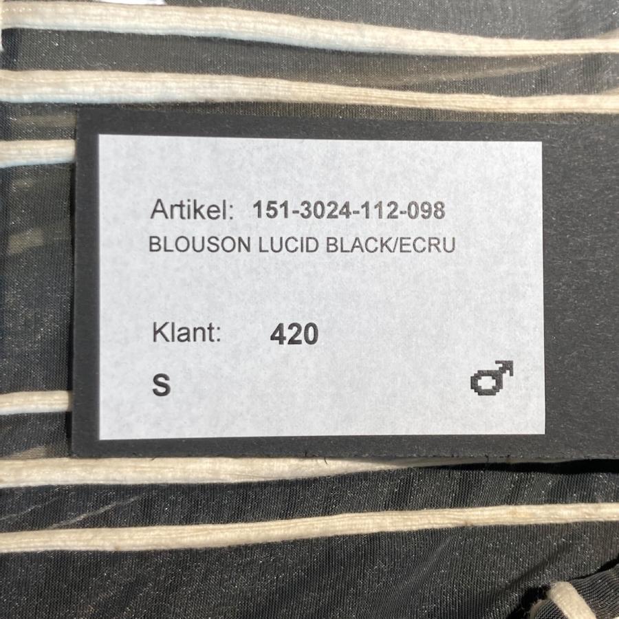 Ann DEMEULEMEESTER（アン ドゥムルメステール） ストライプ シアー