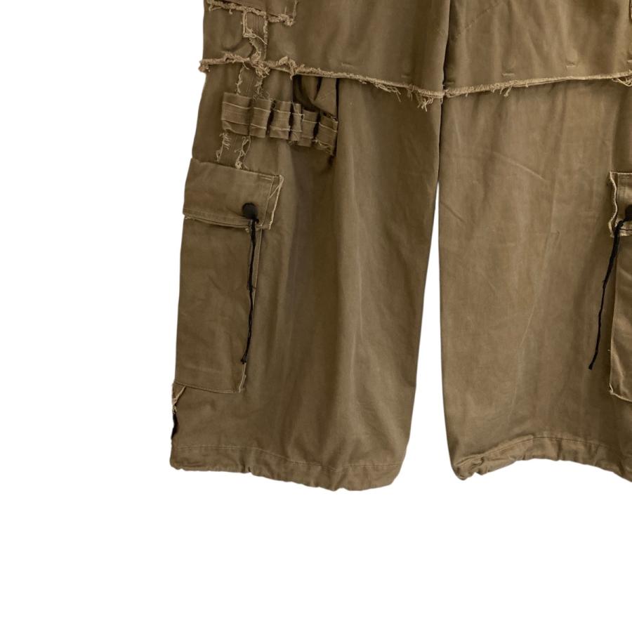 minus マイナス　カーゴパンツ マイナス MINUS Slash Seam Twist Cargo Pants カーゴパンツ オリーブ