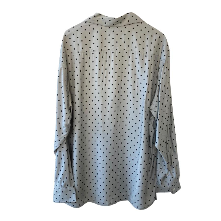 24AW WACKO MARIA ワコマリア 総柄 長袖ハワイアンシャツ ミント WACKO MARIA（ワコマリア） WACKO MARIA DOTS HAWAIIAN SHIRT ドット柄