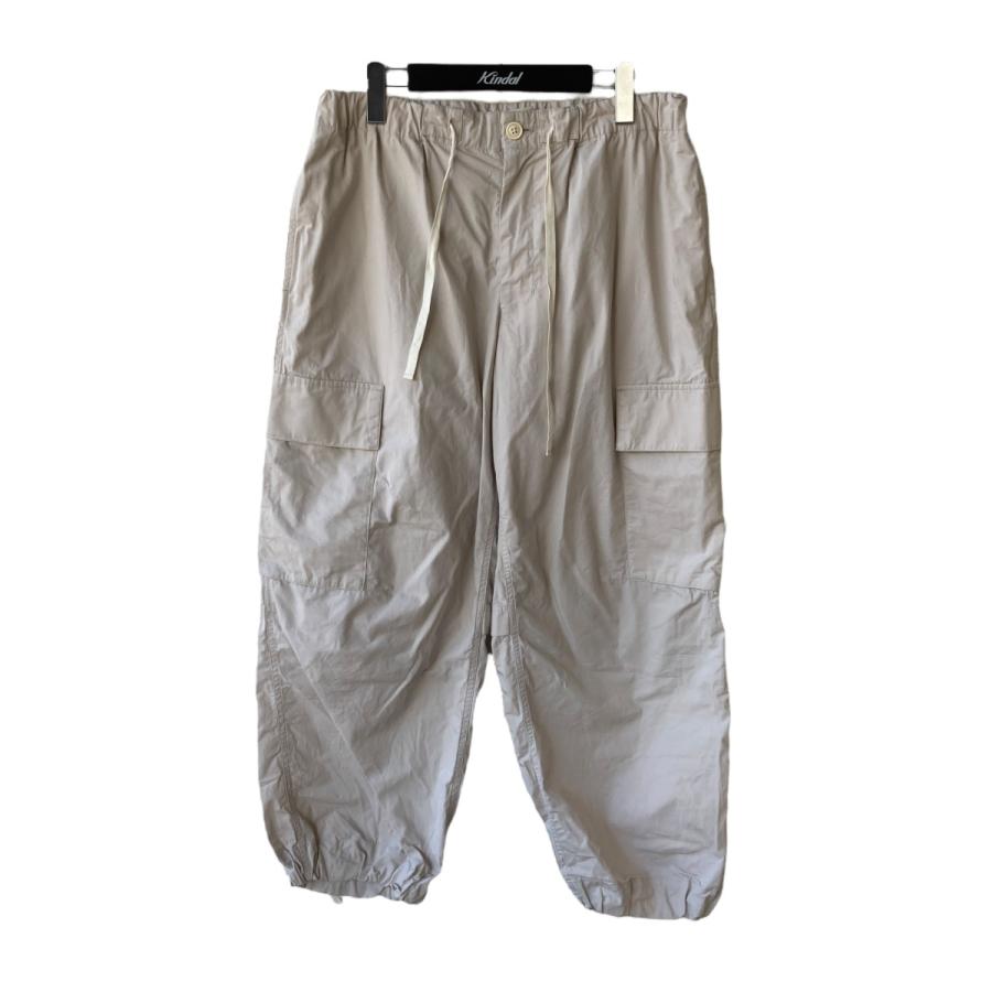 パンツ nonnotte / WAGAMAMA Ex.Wool Cargo Pants 値下げ】nonnotte 24SS Cargo Pants Clear Heavy Broadcloth カーゴ