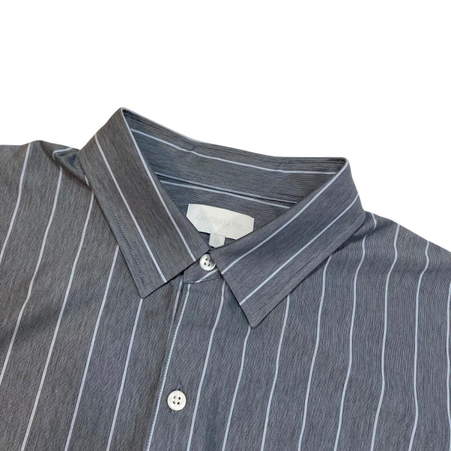 カネマサフィル KANEMASA PHIL． 46G Atmosphere Stripe Shirt