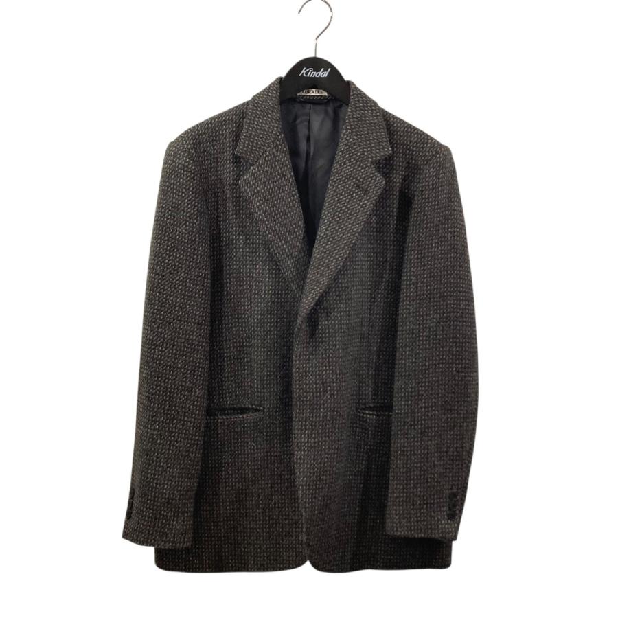 AURALEE（オーラリー） AURALEE ALPACA WOOL SILK TWEED OVER JACKET