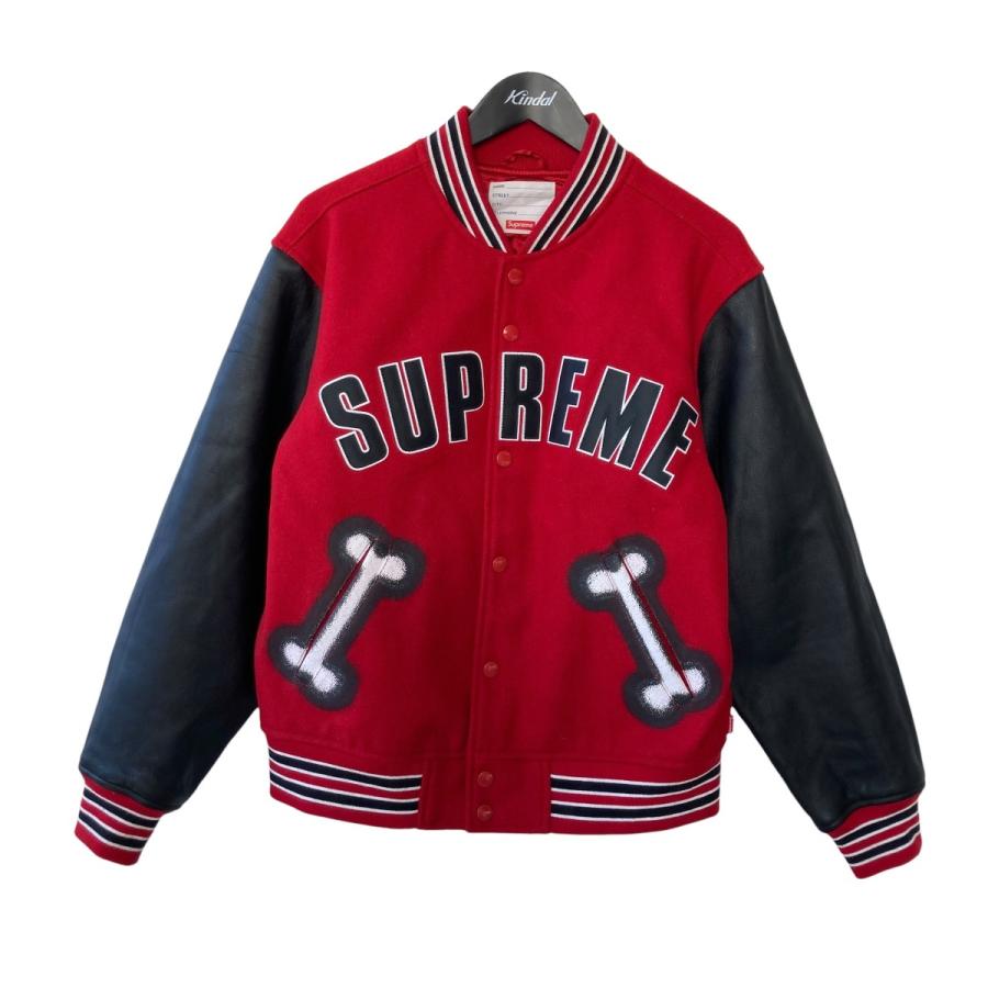 Supreme（シュプリーム） Supreme 18AW Bone Varsity Jacket