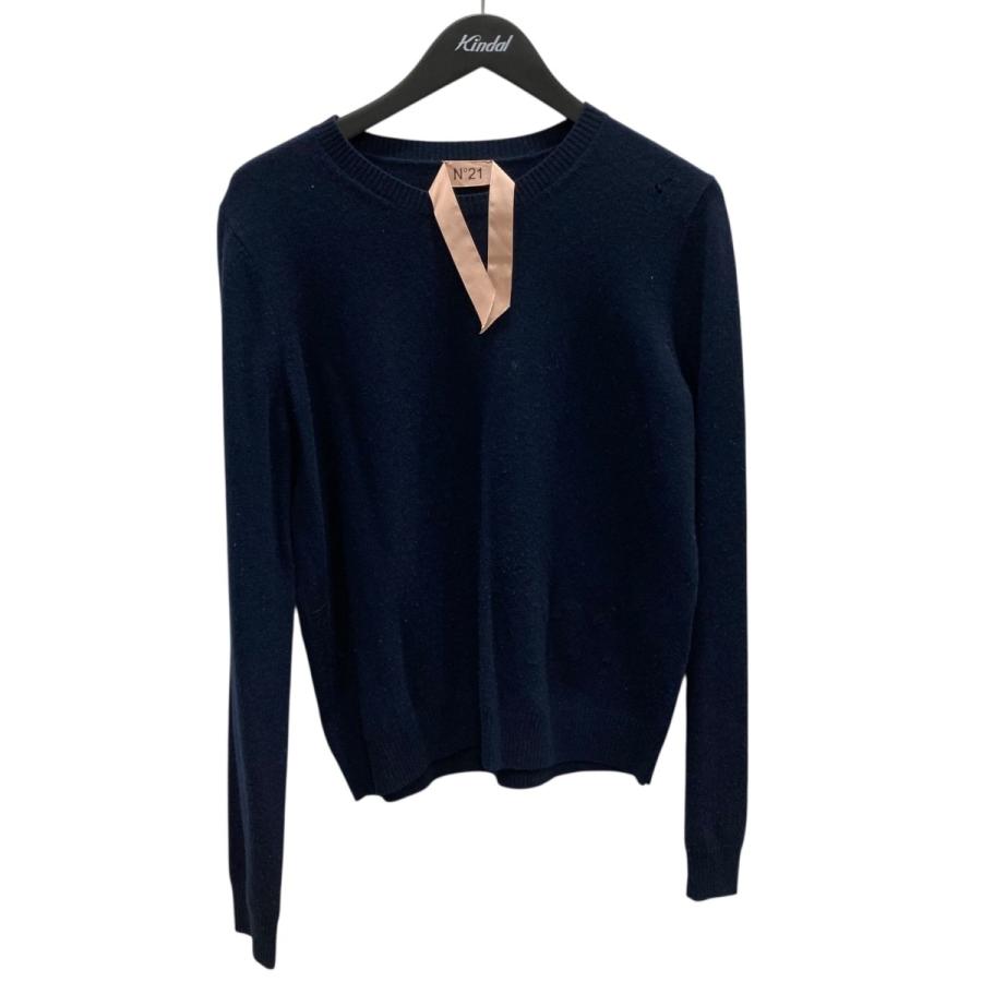 N°21 / ニット N°21 NUMERO VENTUNO ニット 23A-A041-9004 ネイビー サイズ：42
