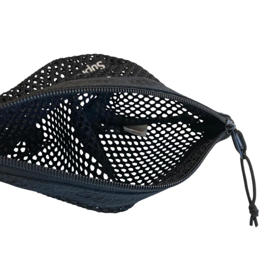 小物 25ss Supreme Mesh Mini Pouch black Supreme（シュプリーム） Supreme 25SS Mesh Mini Pouch メッシュ ミニ