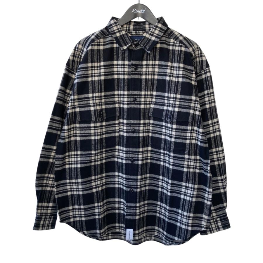 や*ま様 25AW DESCENDANT ディセンダント バッファローチェック DESCENDANT : ITEM : VANNING PLAID LS SHIRT ¥34,100- : コットン