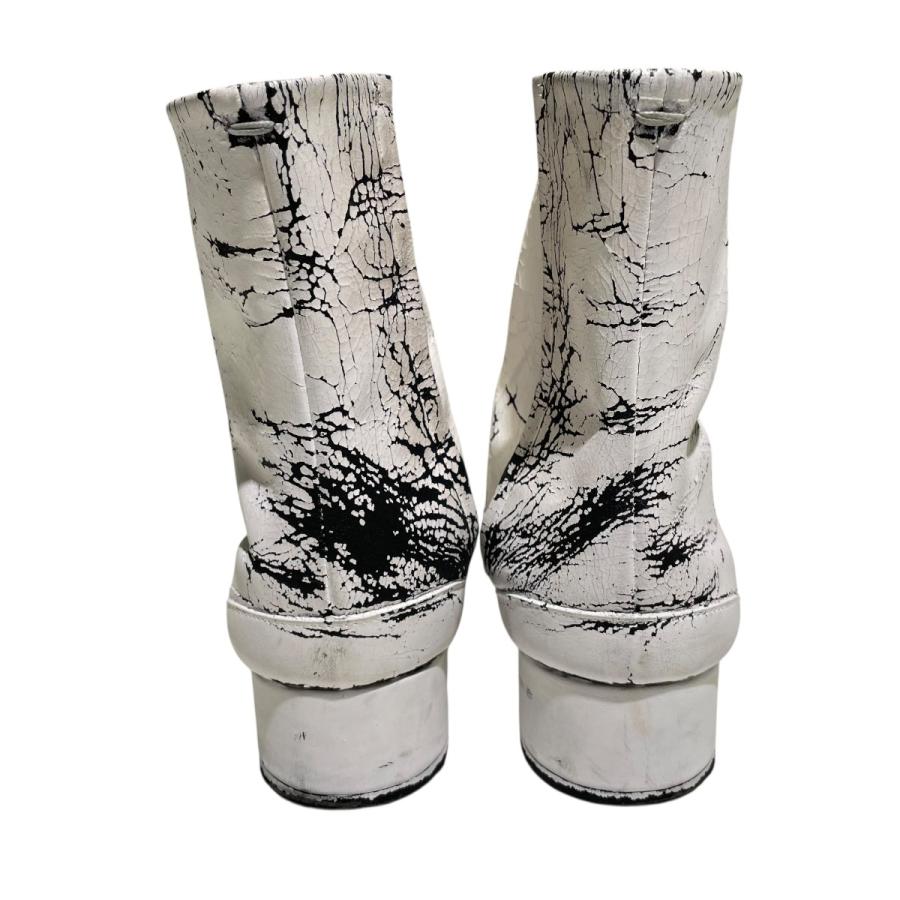 Maison Margiela（メゾンマルジェラ） ペンキ加工 足袋ブーツ ホワイト