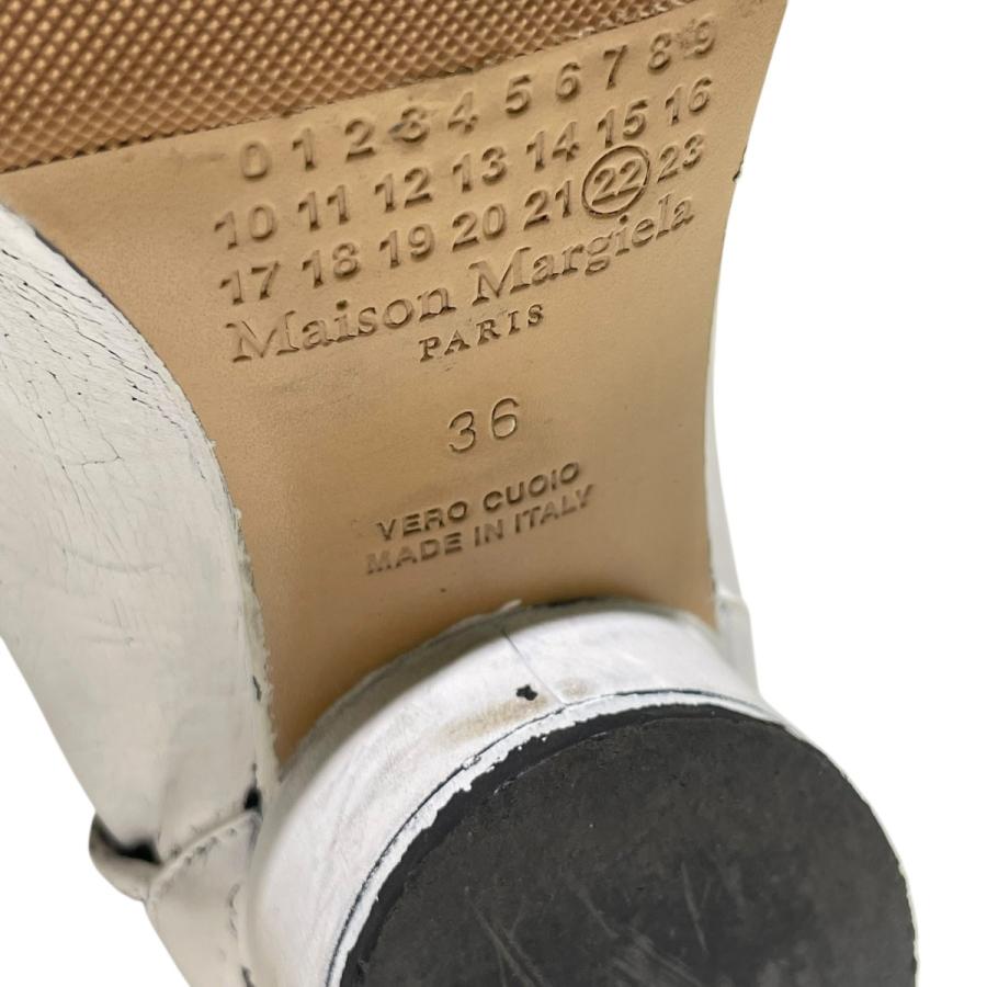 Maison Margiela（メゾンマルジェラ） ペンキ加工 足袋ブーツ ホワイト