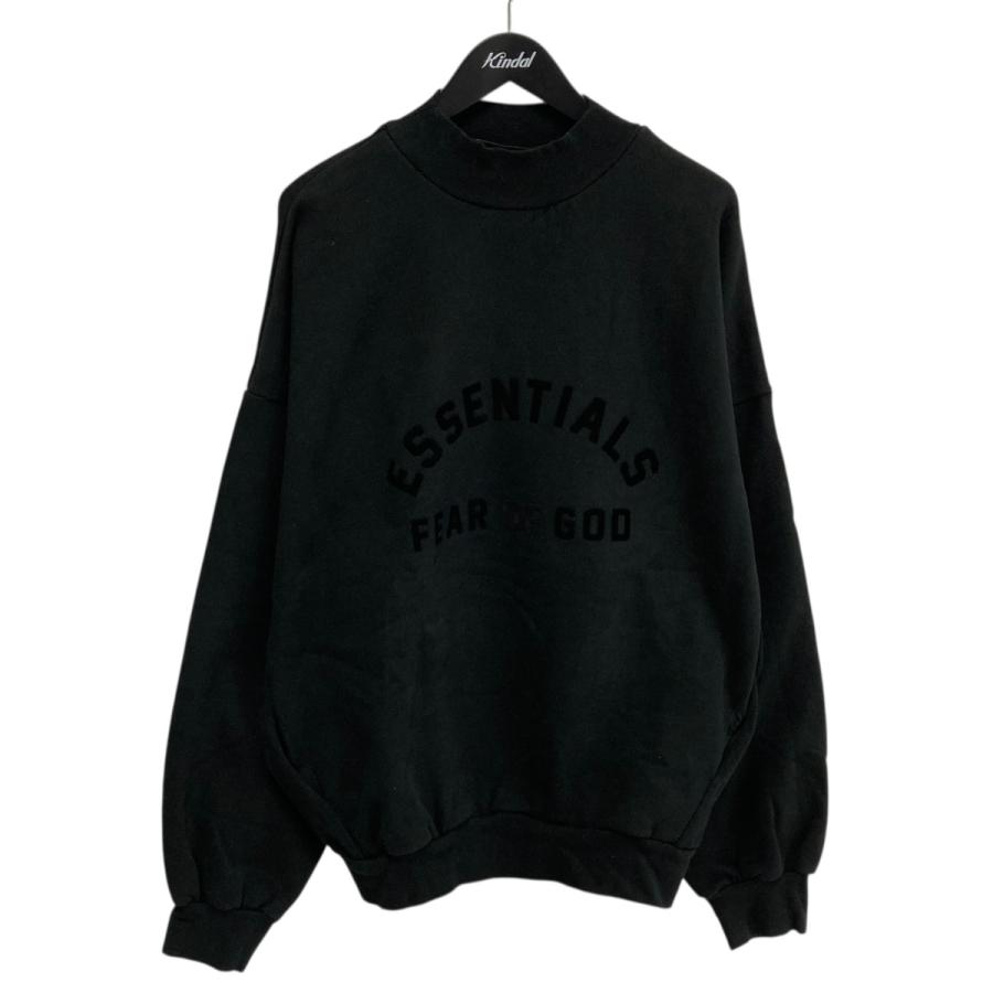 FOG エッセンシャルズ ヘンリー ラグビー スウェットシャツ 黒 XL FOG ESSENTIALS（エフオージーエッセンシャルズ） FOG ESSENTIALS THE