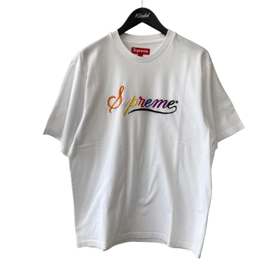 Supreme（シュプリーム） Supreme CURSIVE S S TOP Tシャツ ホワイト