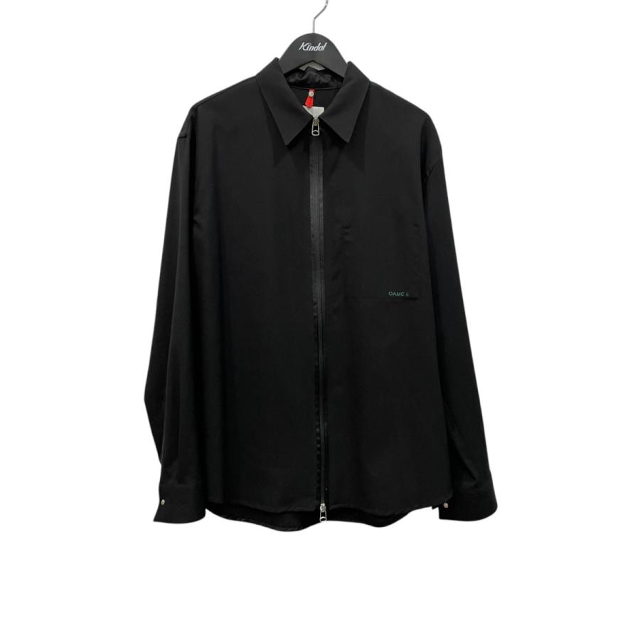 OAMC コットンシャツジャケット ブラック M OAMC（オーエーエムシー） シャツジャケット OAMU602360 ブラック