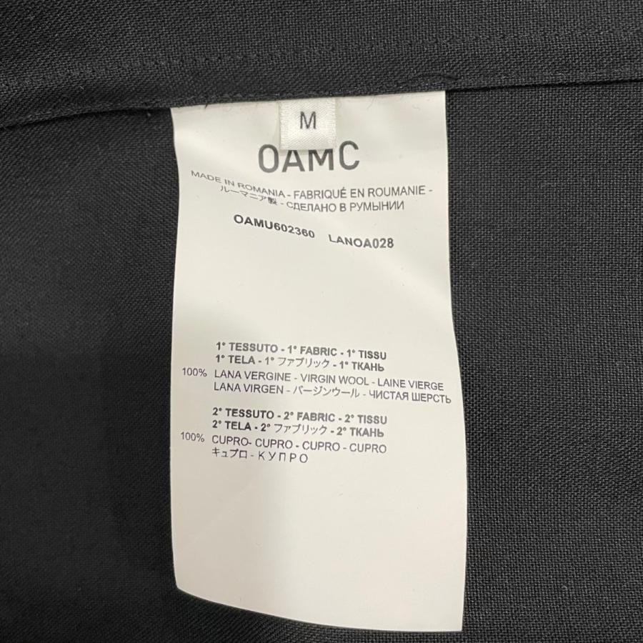 OAMC（オーエーエムシー） シャツジャケット OAMU602360 ブラック