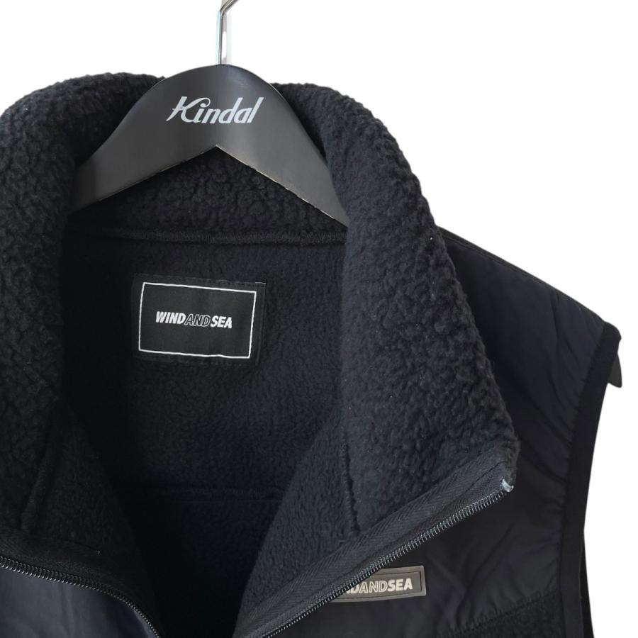 WIND AND SEA（ウィンダンシー） フリースベスト WDS-O-ATT-24-Q2-PLTB