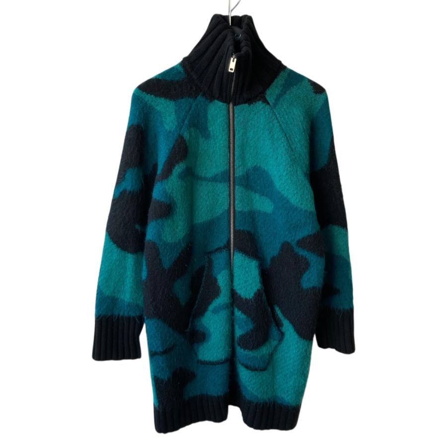 DIESEL（ディーゼル） ジップニットジャケット グリーン サイズ：XS