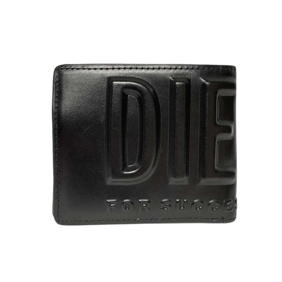 DIESEL（ディーゼル） 二つ折り財布 ブラック : カインドオルYahoo!店