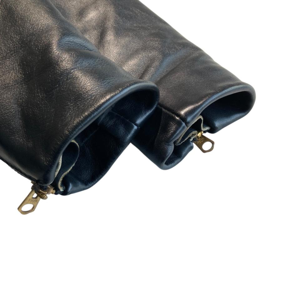 VANSON（バンソン） レザージャケット ブラック サイズ：38