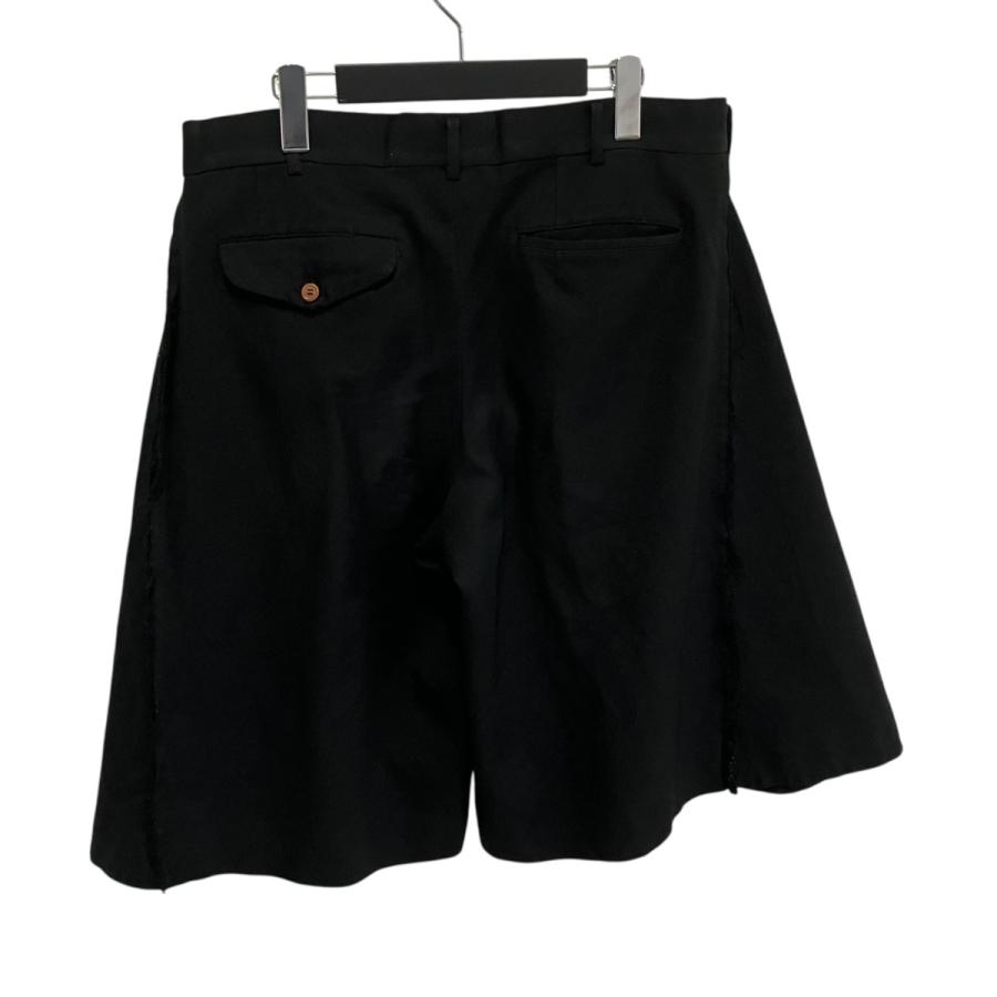 コムデギャルソンオムプリュス ポリ縮 ハーフパンツ　XS ブラック COMME des GARCONS HOMME PLUS コムデギャルソンオムプリュス 22SS