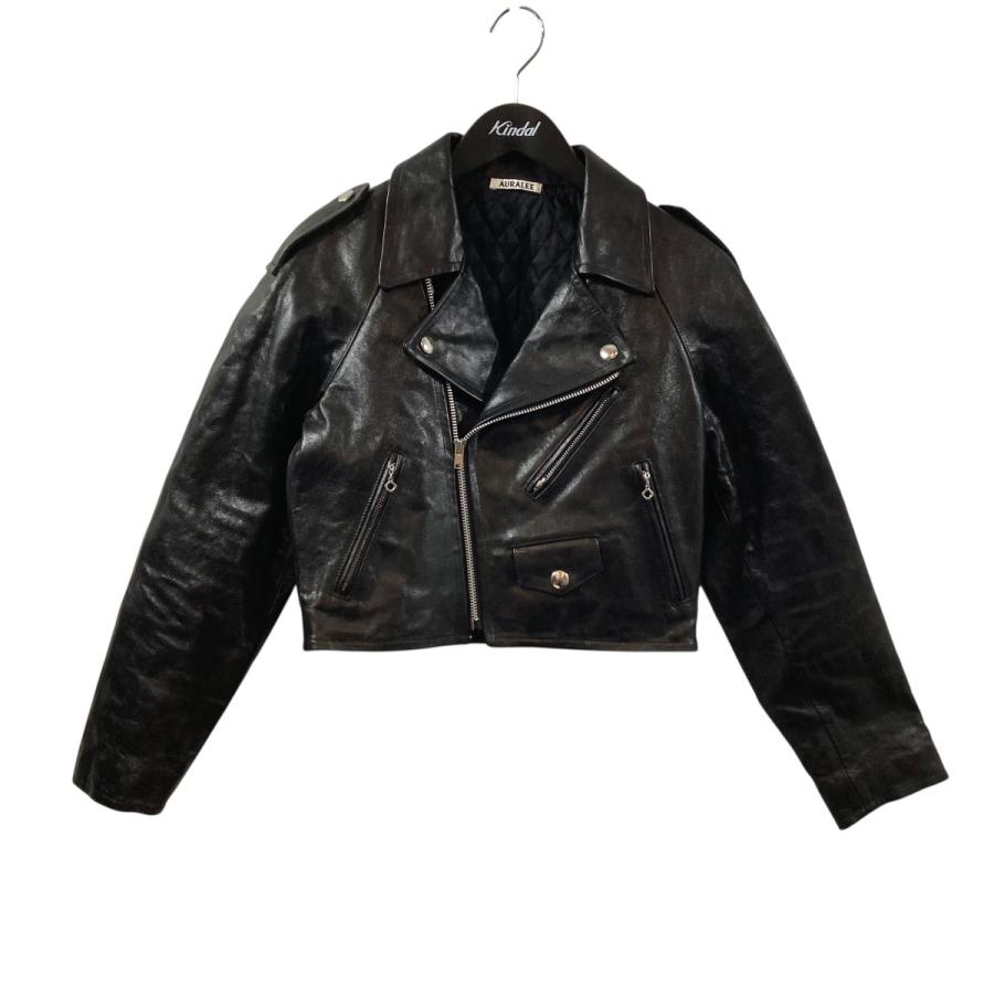 AURALEE（オーラリー） 【値下げ】AURALEE LAMB LEATHER CROPED RIDERS 