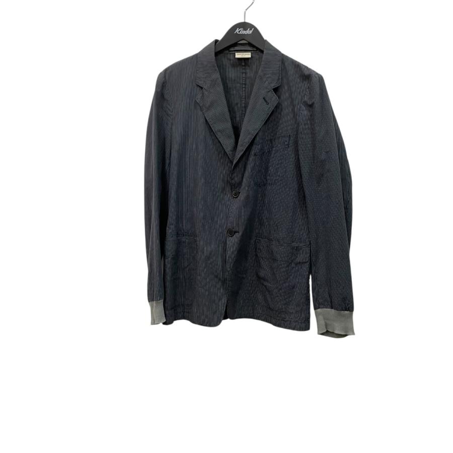 DRIES VAN NOTEN（ドリス ヴァン ノッテン） ストライプ 袖口リブ2B 