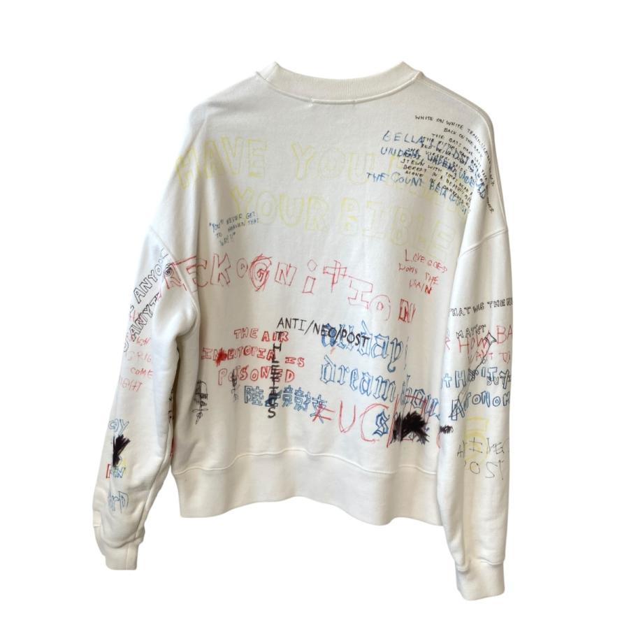 Yeezy 【値下げ】YEEZY SEASON 5 落書きプリント スウェットトレーナー 