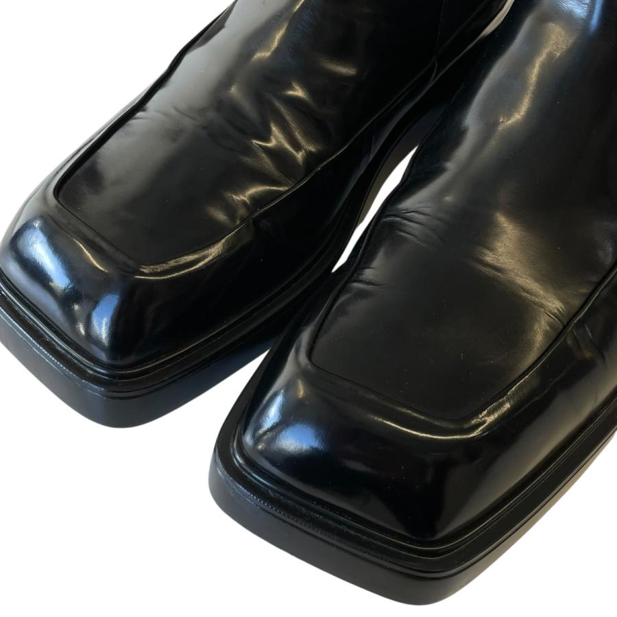 PRADA（プラダ） 【値下げ】PRADA Brushed Leather Chelsea Boots