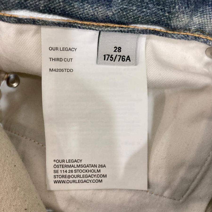 Our Legacy（アワーレガシー） OUR LEGACY THIRD CUT Digital Denim