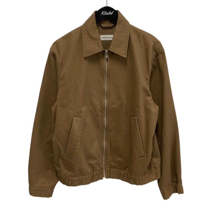値下げ】SIMPLY COMPLICATED CHINO ZIP BLOUSON ブルゾン 25SS6002