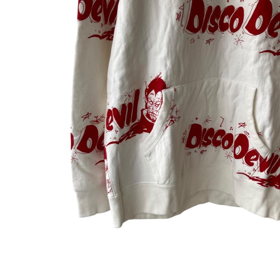 【値下げ】WACKO MARIA DISCO DEVIL パーカー ホワイト サイズ：L (心斎橋アメリカ村店)