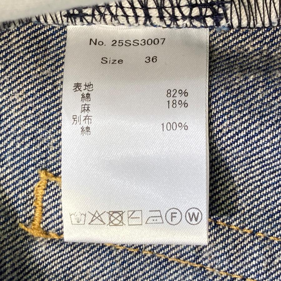値下げ】SIMPLY COMPLICATED デニムパンツ 25SS3007 インディゴ サイズ