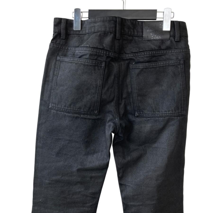 ゴア・アーカイブ goar．archive flare pants コーティングデニム