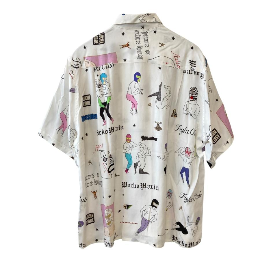 WACKO MARIA（ワコマリア） アロハシャツ 25SS-WMS-HI10 ホワイト