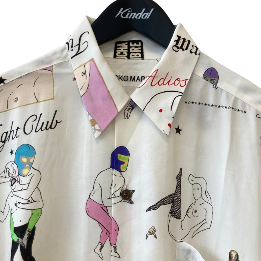 WACKO MARIA（ワコマリア） アロハシャツ 25SS-WMS-HI10 ホワイト