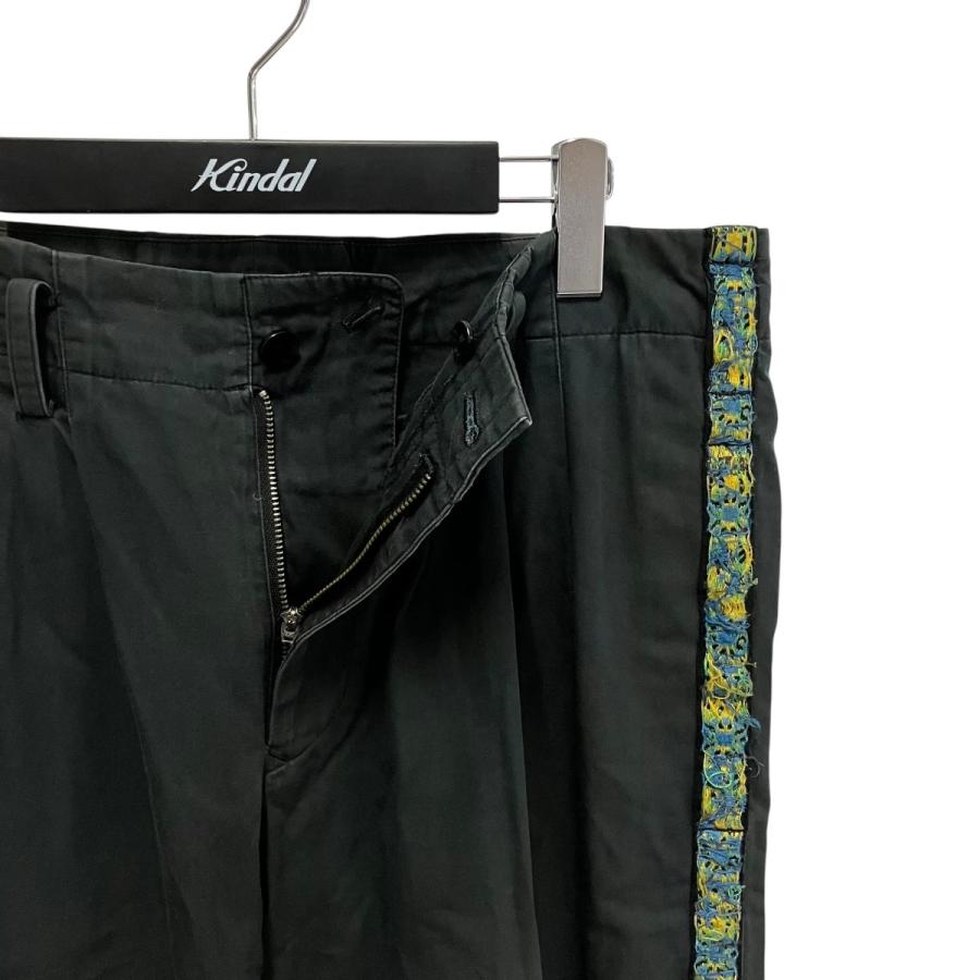 Yohji Yamamoto pour homme ブラックパンツ サイズ4 Yohji Yamamoto POUR HOMME Standard wrap pants （Black） - Osaka