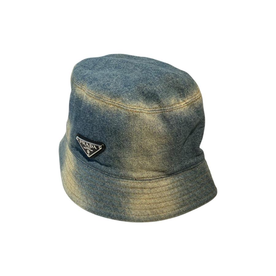 PRADA（プラダ） 【値下げ】PRADA DENIM Bucket Hat バケットハット