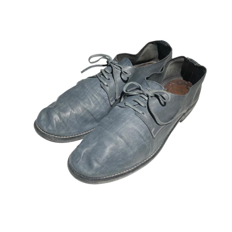 GUIDI（グイディ） GUIDI CLASSIC DERBY レザーシューズ 992 グレー