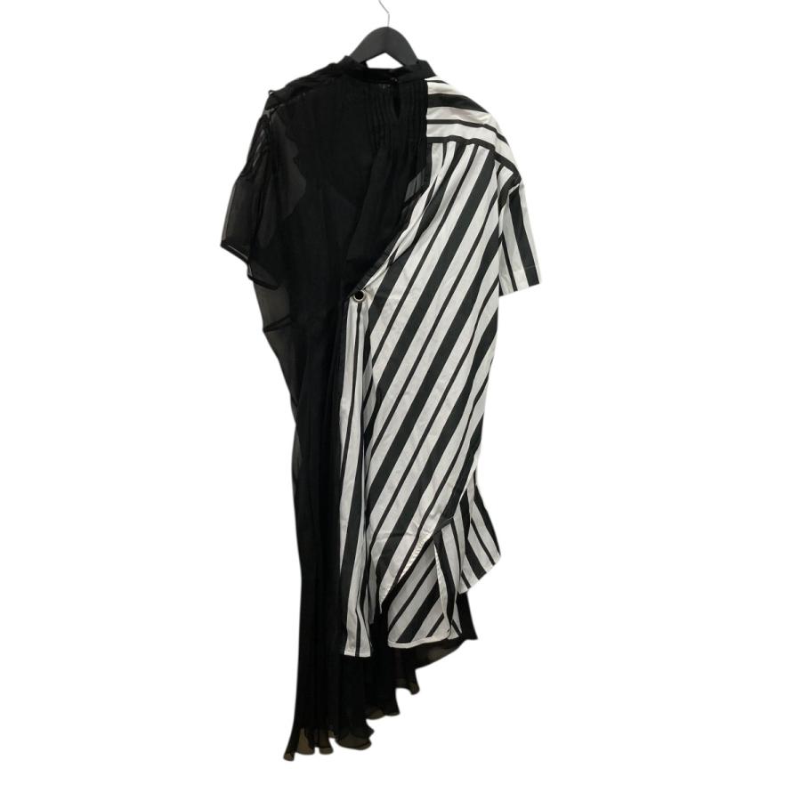 sacai シアードッキングシャツ 2005028 ブラック サイズ：1 (堀江店)_2
