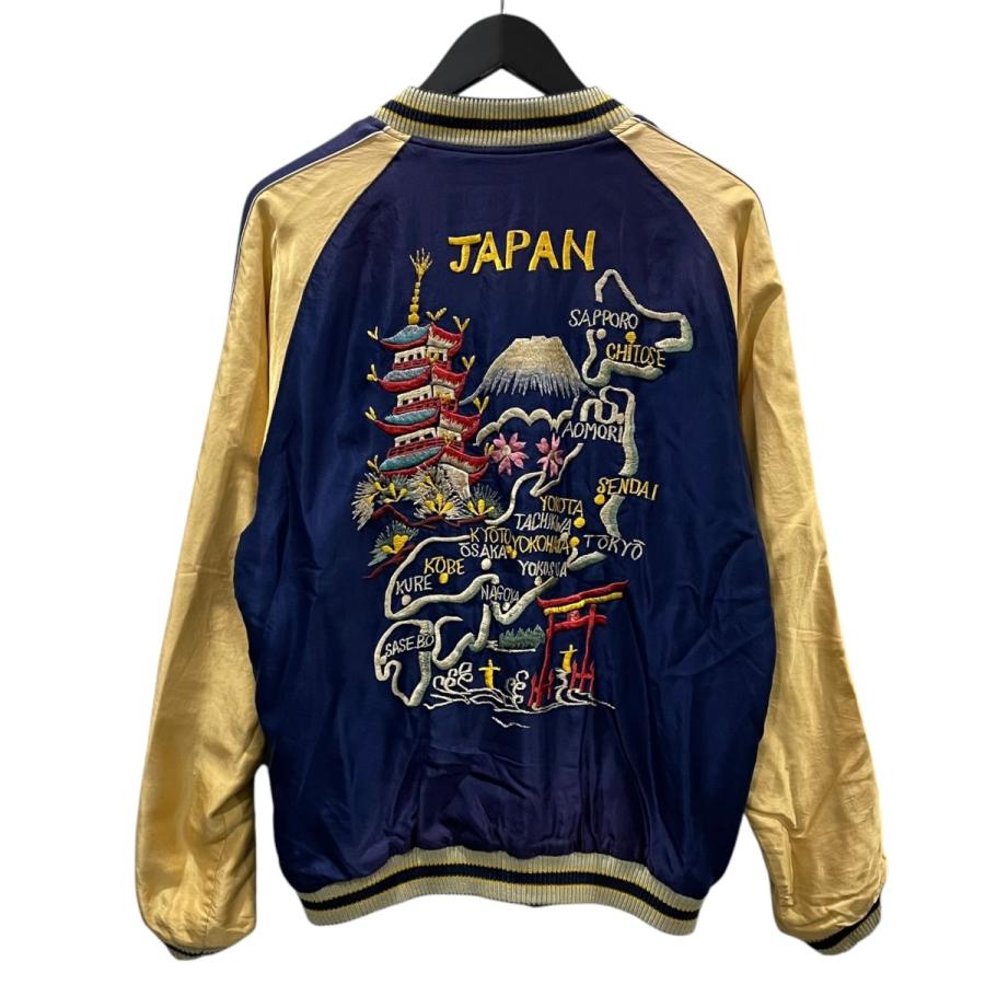 talor toyo テーラー東洋　スカジャン　リバーシブル　S リバ テーラー東洋(TAILOR TOYO) 刺繍リバーシブルスカジャン TIGER HEAD