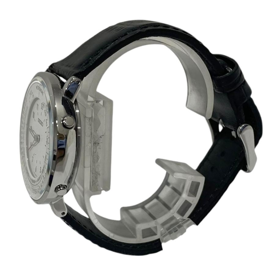 【値下げ】SEIKO 腕時計 METRONOME WATCH メトロノームウオッチ SMW006A シルバー・ブラック (EC)の画像