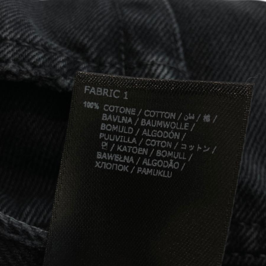 アンドゥムルメステール ANN DEMEULEMEESTER ダメージ加工 デニムパンツ IT-20144 ブラック サイズ：44