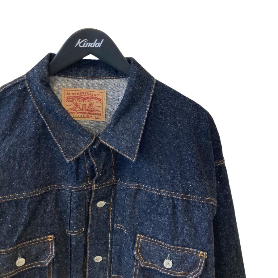 セントマイケル×ベルベルジン SAINT MICHAEL×berberjin BJ_DENIM JKT デニムジャケット SM-A23-0000-C1の画像
