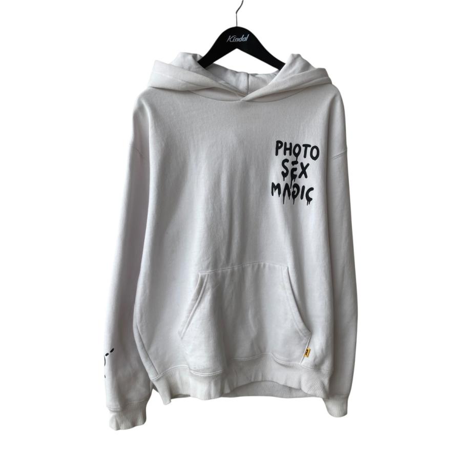 FR2 【値下げ】FR2 Gucci Ghost パーカー ホワイト サイズ：L (心斎橋
