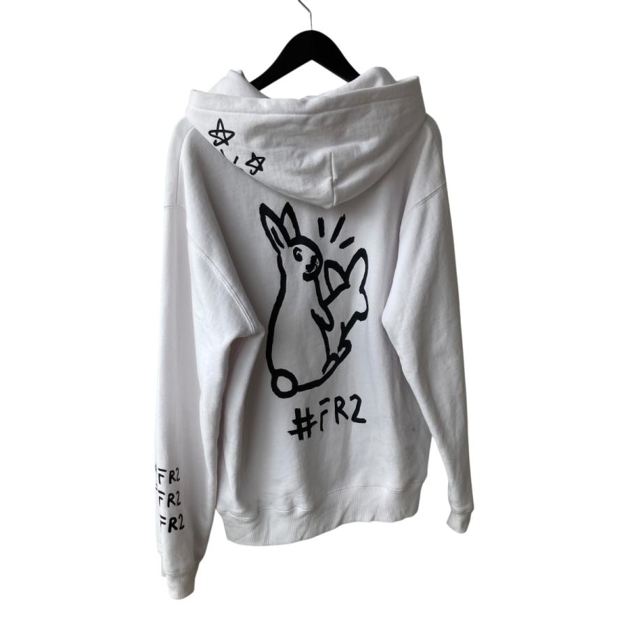 FR2 【値下げ】FR2 Gucci Ghost パーカー ホワイト サイズ：L (心斎橋
