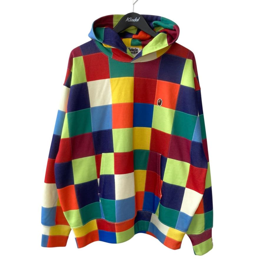 A BATHING APE（アベイシングエイプ） 総柄 プルオーバーパーカー 