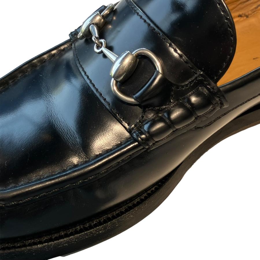 GUCCI（グッチ） ホースビット ローファー 776660 ブラック サイズ：10