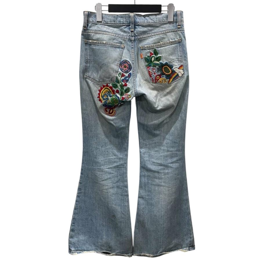 Levi's（リーバイス） LEVI'S パッチカスタム ベルボトムデニムパンツ