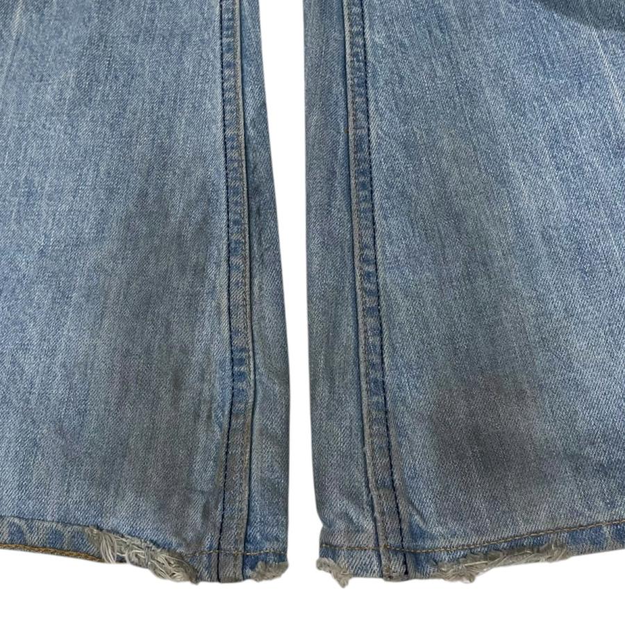 Levi's（リーバイス） LEVI'S パッチカスタム ベルボトムデニムパンツ