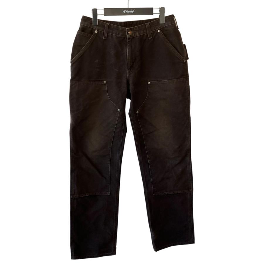 超スペシャル 34X34 W34 カーハート ダブルニー パンツ ブラウン 茶 Carhartt（カーハート） ダブルニー ペインターパンツ ブラウン サイズ