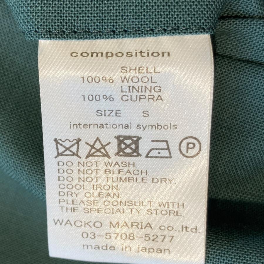 ワコマリア　DORMEUIL スラックス　グリーン sサイズ WACKO MARIA（ワコマリア） WACKO MARIA DORMEUIL スラックス グリーン